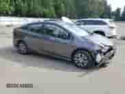 2021 Toyota Prius LE with VIN JTDL9MFU8M3029142, listed as a Copart auction lot 71872485 with Not provided miles and Salvage title. Bid and sale history available at DreamBid. Image 4.