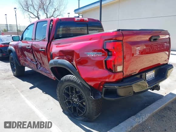 2023 Chevrolet Colorado 4WD Trail Boss с VIN 1GCPTEEK7P1185939, выставлен на аукционе IAAI как лот 41884598 с пробегом 3 476 миль миль и . История ставок и продаж доступна на DreamBid. Изображение 3.