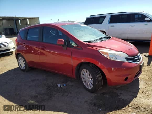 2014 Nissan Note SV z VIN 3N1CE2CP9EL412336, wystawiony jako Copart lot #84054935 z przebiegiem 92 774 mil mil oraz Nie do naprawy • Non repairable. Historia ofert i sprzedaży dostępna na DreamBid. Obrazek 4.