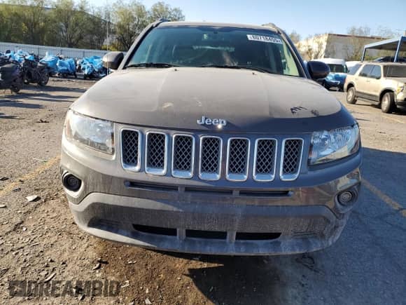 2017 Jeep Compass Latitude with VIN 1C4NJCEA5HD115980, listed as a Copart auction lot 80718455 with 56,031 mi miles and Salvage title. Bid and sale history available at DreamBid. Image 5.