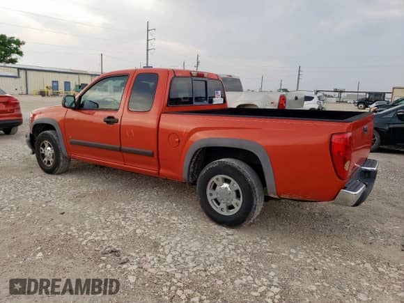 2008 Chevrolet Colorado Work Truck z VIN 1GCCS199388169053, wystawiony jako Copart lot #57407235 z przebiegiem 103 472 mil mil oraz Szkoda całkowita • Salvage title. Historia ofert i sprzedaży dostępna na DreamBid. Obrazek 2.