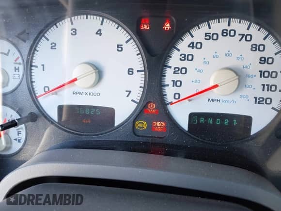 2002 Dodge 1500 с VIN 1D7HU16Z42J199527, выставлен на аукционе IAAI как лот 41478943 с пробегом 76 825 миль миль и . История ставок и продаж доступна на DreamBid. Изображение 7.