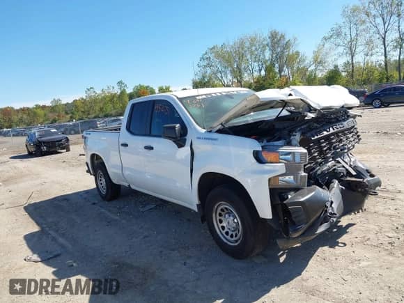 2019 Chevrolet Silverado 1500 Work Truck with VIN 1GCRYAEHXKZ242281, listed as a IAAI auction lot 43310751 with 209,152 mi miles and . Bid and sale history available at DreamBid. Image 1.