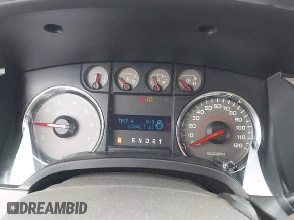 2009 Ford F-150 XL with VIN 1FTRF14W49KB58689, listed as a IAAI auction lot 42671255 with 67,846 mi miles and . Bid and sale history available at DreamBid. Image 7.