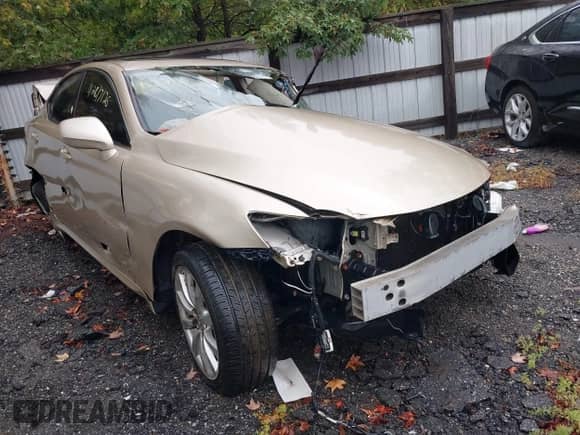 2006 Lexus IS 250 с VIN JTHCK262562002169, выставлен на аукционе IAAI как лот 42817126 с пробегом Не указан миль и . История ставок и продаж доступна на DreamBid. Изображение 1.