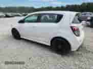 2017 Chevrolet Sonic LT with VIN 1G1JD6SH0H4113667, listed as a Copart auction lot 70457655 with 123,802 mi miles and Salvage title. Bid and sale history available at DreamBid. Image 2.