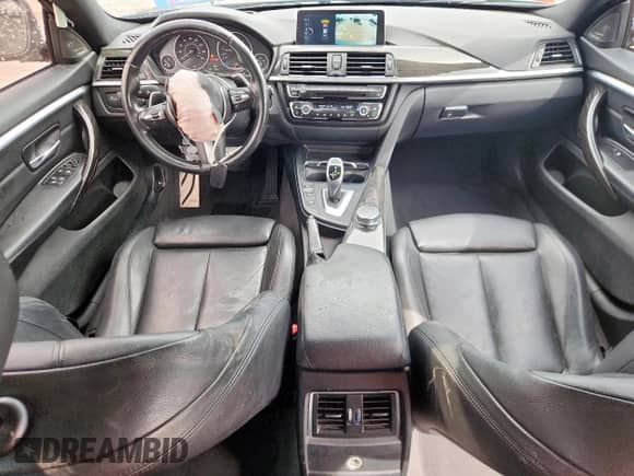 2017 BMW 4 Series 430i with VIN WBA4F7C31HG788253, listed as a Copart auction lot 83793715 with 125,454 mi miles and Salvage title. Bid and sale history available at DreamBid. Image 8.