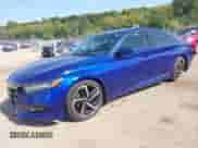 2018 Honda Accord Sport with VIN 1HGCV1F33JA220199, listed as a IAAI auction lot 43181715 with 110,983 mi miles and . Bid and sale history available at DreamBid. Image 2.