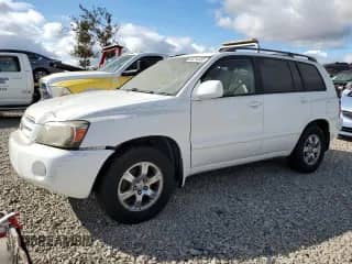 2004 Toyota Highlander with VIN JTEGP21A140033605, listed as a Copart auction lot 80210385 with 242,933 mi miles and Salvage title. Bid and sale history available at DreamBid. Image 1.