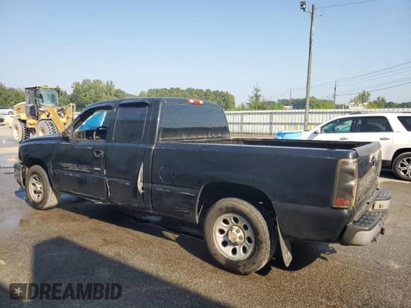2006 Chevrolet Silverado 1500 LS with VIN 1GCEC19X06Z116340, listed as a Copart auction lot 80438815 with 182,883 mi miles and Salvage title. Bid and sale history available at DreamBid. Image 2.