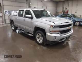 2018 Chevrolet Silverado 1500 LT z VIN 3GCUKRECXJG492648, wystawiony jako IAAI lot #42419524 z przebiegiem 124 277 mil mil oraz . Historia ofert i sprzedaży dostępna na DreamBid. Obrazek 1.