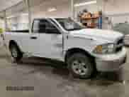 2023 Ram 1500 with VIN 3C6JR7EG8PG675357, listed as a Copart auction lot 60595825 with 33,043 mi miles and Salvage title. Bid and sale history available at DreamBid. Image 4.