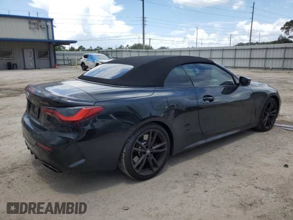 2022 BMW 4 Series M440i with VIN WBA53AT06NCK11740, listed as a Copart auction lot 63387673 with 10,184 mi miles and . Bid and sale history available at DreamBid. Image 3.
