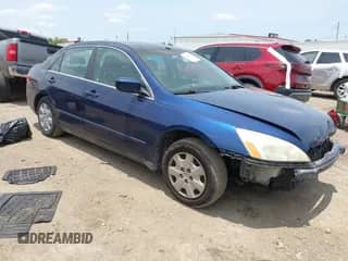 2003 Honda Accord LX with VIN 1HGCM56453A131210, listed as a IAAI auction lot 42366964 with 246,737 mi miles and . Bid and sale history available at DreamBid. Image 1.