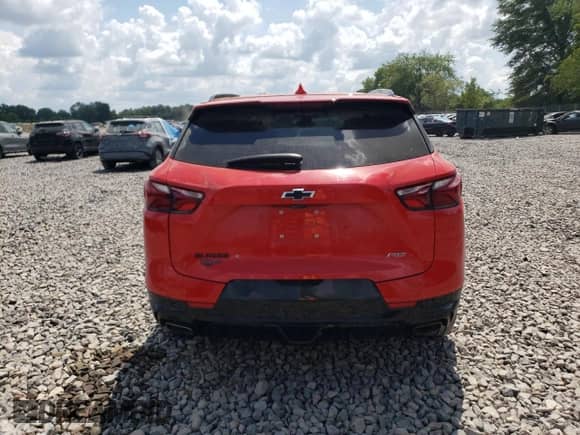 2019 Chevrolet Blazer RS with VIN 3GNKBERS7KS684794, listed as a Copart auction lot 68421045 with 94,774 mi miles and Non repairable. Bid and sale history available at DreamBid. Image 6.