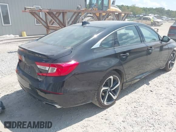 2022 Honda Accord Sport with VIN 1HGCV1F38NA117916, listed as a IAAI auction lot 42974621 with 79,171 mi miles and . Bid and sale history available at DreamBid. Image 4.