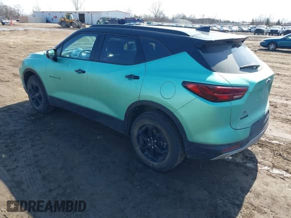 2024 Chevrolet Blazer LT с VIN 3GNKBDRS0RS191740, выставлен на аукционе IAAI как лот 41769909 с пробегом 11 003 миль миль и . История ставок и продаж доступна на DreamBid. Изображение 3.