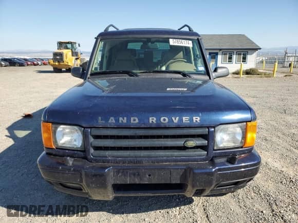 2002 Land Rover Discovery Cloth with VIN SALTY15472A758933, listed as a Copart auction lot 57856174 with 72,587 mi miles and Clean title. Bid and sale history available at DreamBid. Image 5.