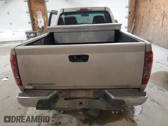 2008 Chevrolet Colorado Work Truck with VIN 1GCDT149588155941, listed as a Copart auction lot 76475704 with 92,885 mi miles and Salvage title. Bid and sale history available at DreamBid. Image 6.
