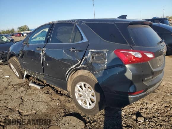 2019 Chevrolet Equinox LT z VIN 3GNAXJEV0KS643798, wystawiony jako Copart lot #81850905 z przebiegiem 94 952 mil mil oraz Czysty tytuł • Clean title. Historia ofert i sprzedaży dostępna na DreamBid. Obrazek 2.