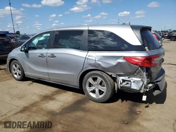 2020 Honda Odyssey EX с VIN 5FNRL6H59LB026006, выставлен на аукционе Copart как лот 71710765 с пробегом 65 913 миль миль и На запчасти • Non repairable. История ставок и продаж доступна на DreamBid. Изображение 2.