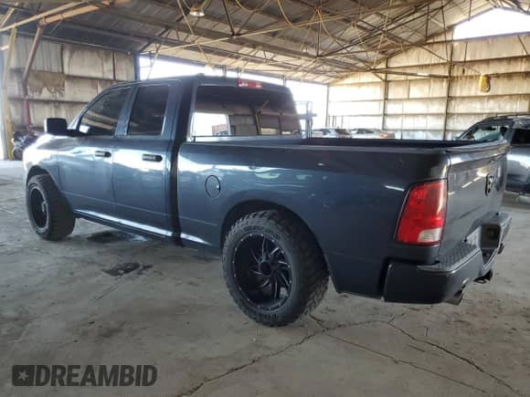 2014 Ram 1500 Express with VIN 1C6RR6FT4ES398169, listed as a Copart auction lot 82331105 with 138,736 mi miles and Clean title. Bid and sale history available at DreamBid. Image 2.