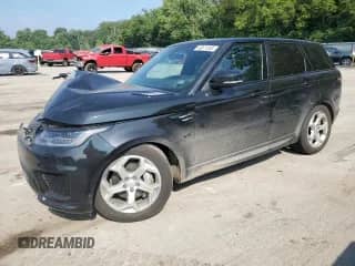 2020 Land Rover Range Rover Sport HSE with VIN SALWR2SU2LA723738, listed as a Copart auction lot 68071355 with 45,778 mi miles and Salvage title. Bid and sale history available at DreamBid. Image 1.