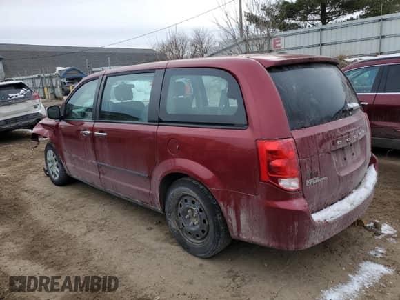 2014 Dodge Grand Caravan SXT with VIN 2C4RDGBG1ER284167, listed as a Copart auction lot 42567115 with Not provided miles and Clean title. Bid and sale history available at DreamBid. Image 2.
