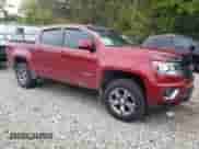 2018 Chevrolet Colorado 4WD Z71 with VIN 1GCGTDEN8J1126345, listed as a Copart auction lot 83864895 with 54,969 mi miles and Salvage title. Bid and sale history available at DreamBid. Image 4.