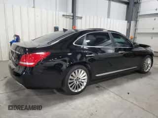 2016 Hyundai Equus Ultimate z VIN KMHGH4JHXGU102729, wystawiony jako Copart lot #77043834 z przebiegiem 64 191 mil mil oraz Szkoda całkowita • Salvage title. Historia ofert i sprzedaży dostępna na DreamBid. Obrazek 3.