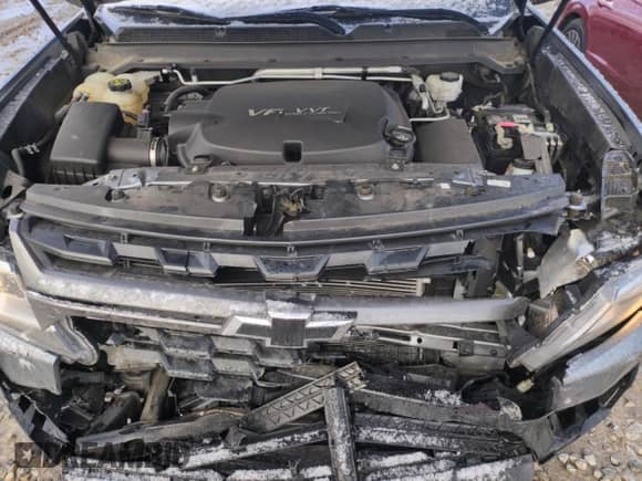 2021 Chevrolet Colorado 2WD Work Truck with VIN 1GCHSBEN7M1207546, listed as a Copart auction lot 45527695 with 25,896 mi miles and Salvage title. Bid and sale history available at DreamBid. Image 11.