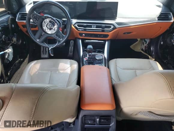 2023 BMW M3 Competition xDrive z VIN WBS43AY09PFN44984, wystawiony jako Copart lot #65518025 z przebiegiem Nie podano mil oraz Szkoda całkowita • Salvage title. Historia ofert i sprzedaży dostępna na DreamBid. Obrazek 8.