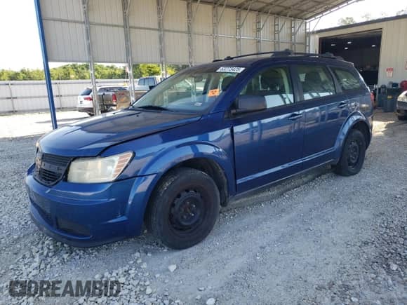 2010 Dodge Journey SE z VIN 3D4PG4FB7AT233214, wystawiony jako Copart lot #63273425 z przebiegiem 186 361 mil mil oraz Szkoda całkowita • Salvage title. Historia ofert i sprzedaży dostępna na DreamBid. Obrazek 1.