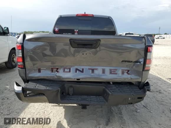 2023 Nissan Frontier Pro-4X with VIN 1N6ED1EK3PN663745, listed as a Copart auction lot 59120325 with 18,820 mi miles and Non repairable. Bid and sale history available at DreamBid. Image 6.