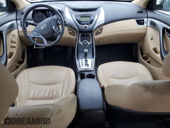 2013 Hyundai Elantra GLS with VIN 5NPDH4AE1DH192078, listed as a Copart auction lot 85904695 with 127,466 mi miles and Clean title. Bid and sale history available at DreamBid. Image 8.