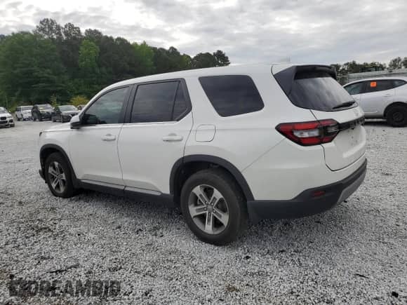 2024 Honda Pilot EX-L с VIN 5FNYG2H45RB007249, выставлен на аукционе Copart как лот 55786795 с пробегом 14 066 миль миль и Списание • Salvage title. История ставок и продаж доступна на DreamBid. Изображение 2.