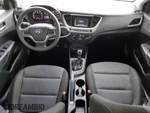 2022 Hyundai Accent SEL с VIN 3KPC24A66NE181704, выставлен на аукционе Copart как лот 69098225 с пробегом 24 792 миль миль и Списание • Salvage title. История ставок и продаж доступна на DreamBid. Изображение 8.