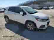 2017 Chevrolet Trax LS with VIN 3GNCJNSB8HL237606, listed as a Copart auction lot 46225945 with Not provided miles and Salvage title. Bid and sale history available at DreamBid. Image 4.