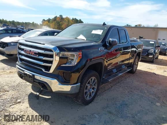 2019 GMC Sierra 1500 SLE with VIN 1GTR9BED5KZ342112, listed as a IAAI auction lot 43531746 with 118,719 mi miles and . Bid and sale history available at DreamBid. Image 2.