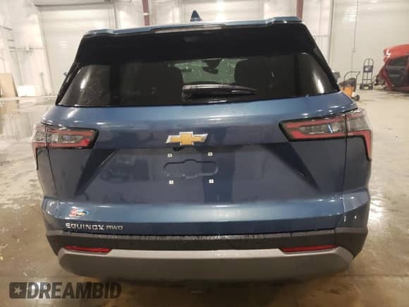 2025 Chevrolet Equinox AWD LT с VIN 3GNAXPEG9SL137403, выставлен на аукционе Copart как лот 83741074 с пробегом 1 310 миль миль и Чистый • Clean title. История ставок и продаж доступна на DreamBid. Изображение 6.