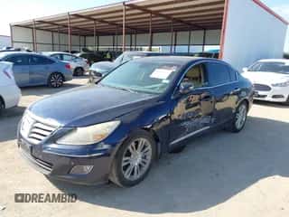 2009 Hyundai Genesis with VIN KMHGC46F99U050633, listed as a IAAI auction lot 43322259 with 212,090 mi miles and . Bid and sale history available at DreamBid. Image 2.