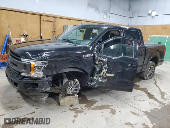 2019 Ford F-150 XLT with VIN 1FTEW1E46KKF12519, listed as a Copart auction lot 71524265 with 116,679 mi miles and Clean title. Bid and sale history available at DreamBid. Image 1.