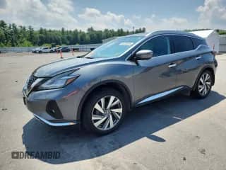 2019 Nissan Murano S with VIN 5N1AZ2MS8KN139084, listed as a Copart auction lot 64748515 with 64,783 mi miles and Salvage title. Bid and sale history available at DreamBid. Image 1.