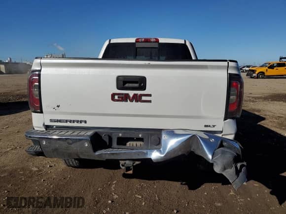 2017 GMC Sierra 1500 SLT with VIN 3GTU2NEC4HG155458, listed as a Copart auction lot 85938935 with 102,496 mi miles and Salvage title. Bid and sale history available at DreamBid. Image 10.