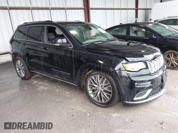 2017 Jeep Grand Cherokee Summit with VIN 1C4RJFJT7HC692901, listed as a IAAI auction lot 41781055 with 119,622 mi miles and . Bid and sale history available at DreamBid. Image 1.