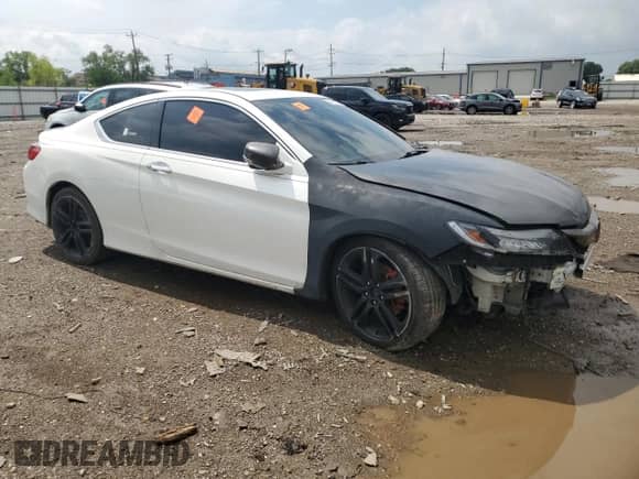 2016 Honda Accord Touring with VIN 1HGCT2B05GA006640, listed as a Copart auction lot 69490735 with Not provided miles and Salvage title. Bid and sale history available at DreamBid. Image 4.