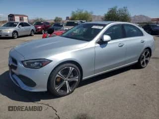 2023 Mercedes-Benz C 300 with VIN W1KAF4GBXPR147200, listed as a Copart auction lot 65818825 with 10,104 mi miles and Salvage title. Bid and sale history available at DreamBid. Image 1.