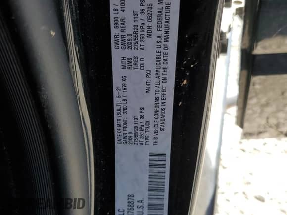 2021 Ram 1500 Big Horn z VIN 1C6RREFT0MN768878, wystawiony jako Copart lot #66859775 z przebiegiem 108 714 mil mil oraz Szkoda całkowita • Salvage title. Historia ofert i sprzedaży dostępna na DreamBid. Obrazek 12.