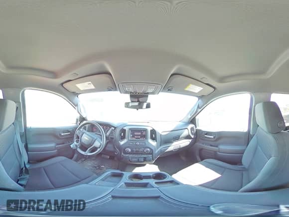 2022 Chevrolet Silverado 1500 Custom with VIN 3GCPABEK1NG639590, listed as a Copart auction lot 80809655 with 25,650 mi miles and Non repairable. Bid and sale history available at DreamBid. Image 14.