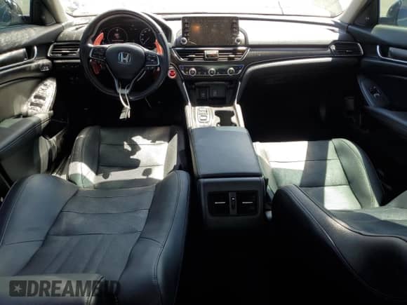 2020 Honda Accord Touring with VIN 1HGCV2F91LA022766, listed as a Copart auction lot 72052185 with 101,936 mi miles and Salvage title. Bid and sale history available at DreamBid. Image 8.